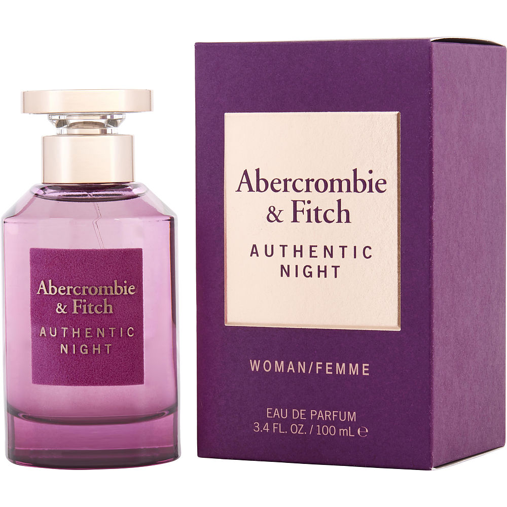 Authentic Night by Abercrombie & Fitch,  Eau De Parfum Spray for Women