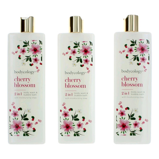 Cherry Blossom, 2 in 1 Body Wash & Bubble Bath for Women