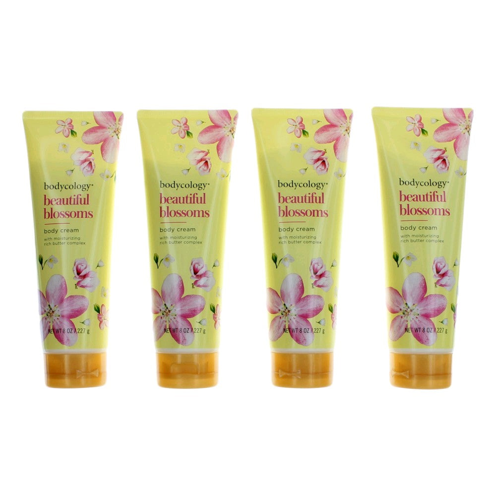 Beautiful Blossoms, Moisturizing Body Cream for Women