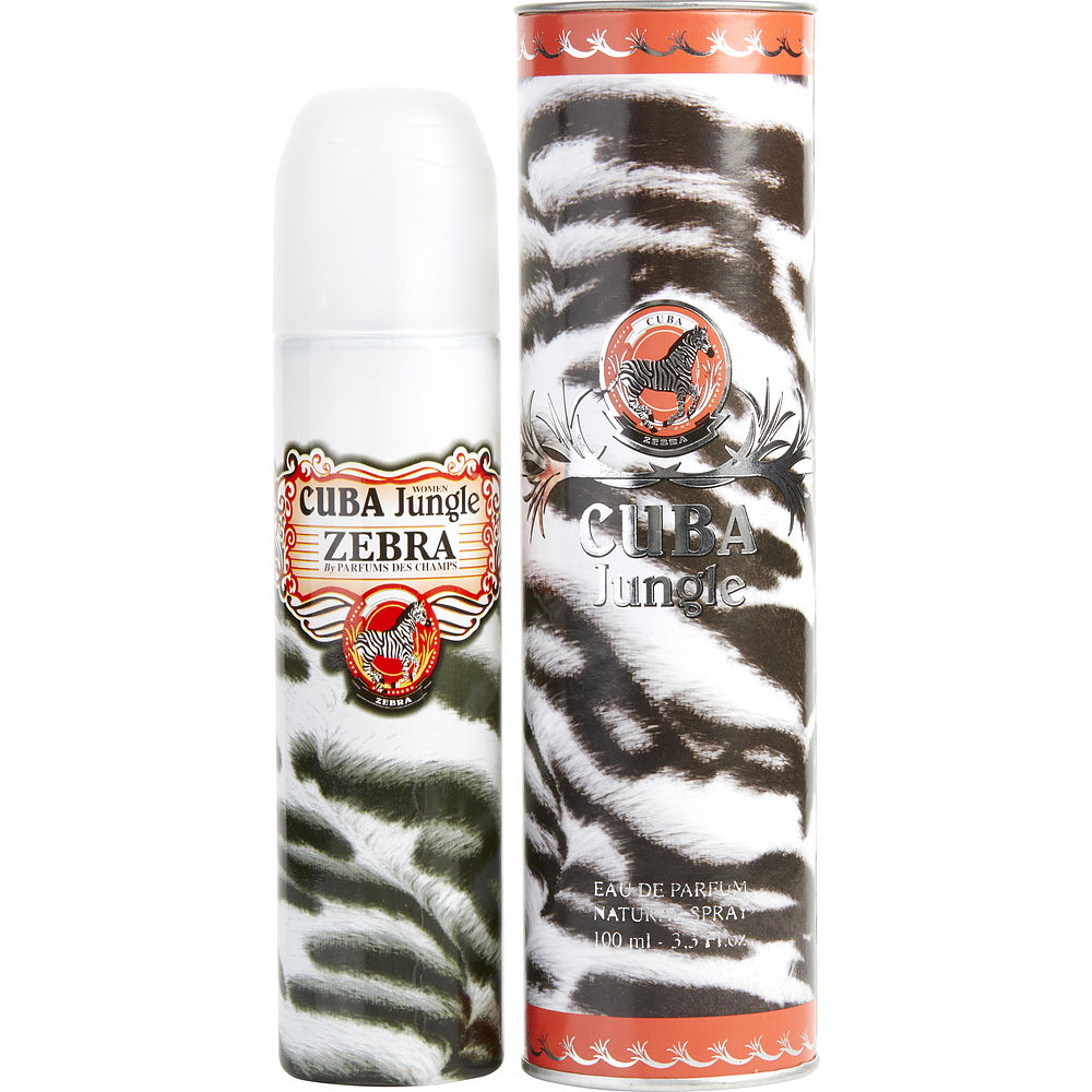 Cuba Jungle Zebra, Eau De Parfum Spray for Women