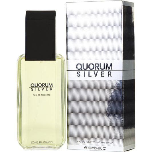 Quorum Silver, Eau De Toilette Spray for men