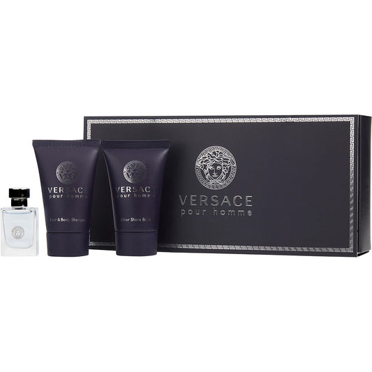 Versace Pour Homme, 3 Piece Mini Gift Set for Men