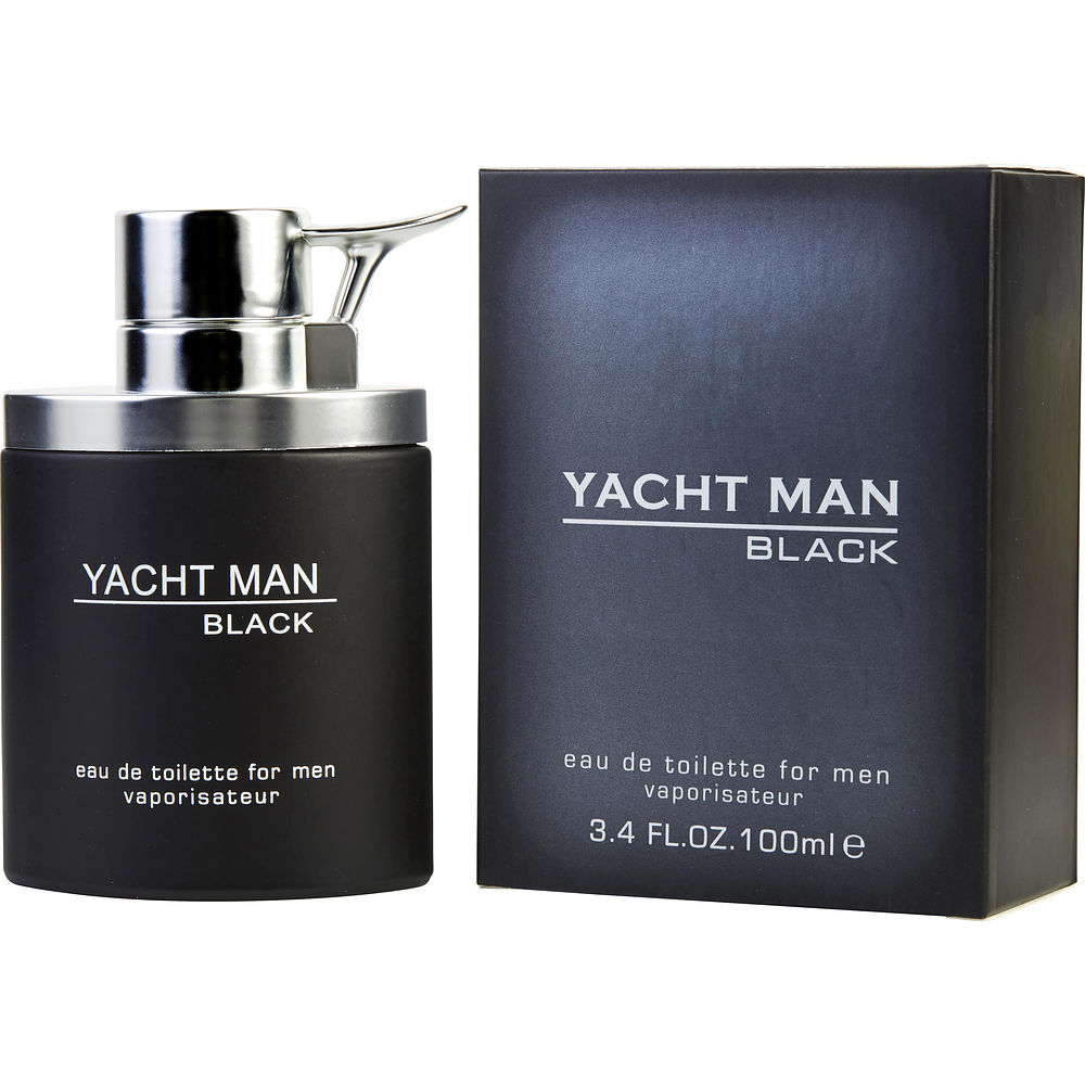 Yacht Man Black, Eau De Toilette Spray for Men