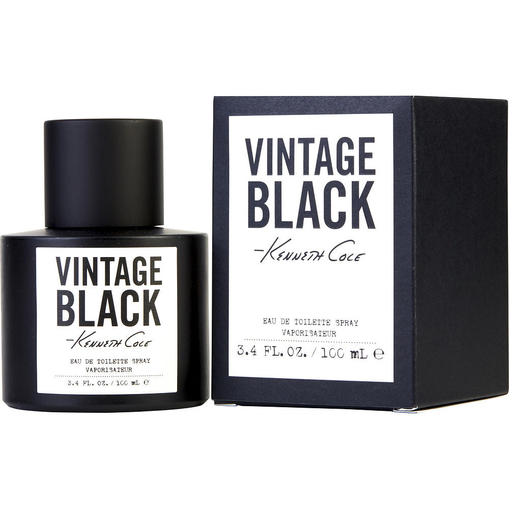 Kenneth Cole Vintage Black, Eau De Toilette Spray for Men