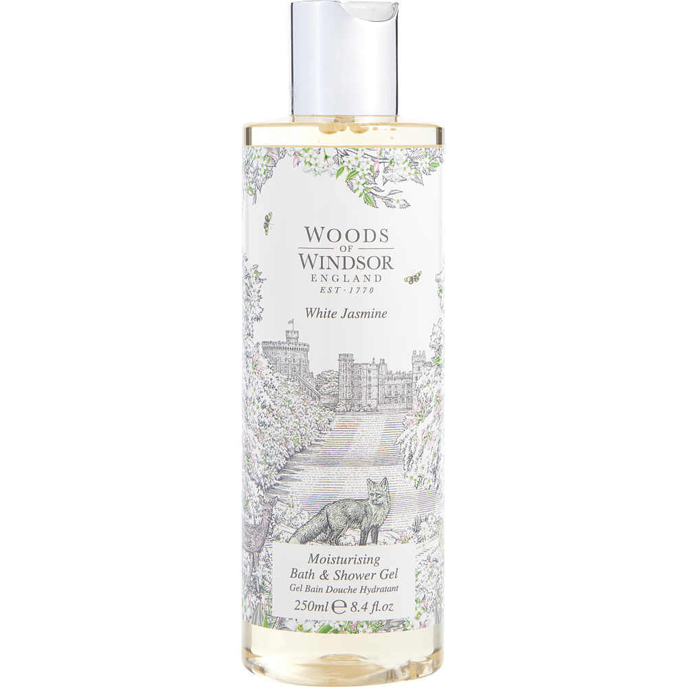 Woods Of Windsor White Jasmin, Moisturising Bath and Showe Gel  for Women