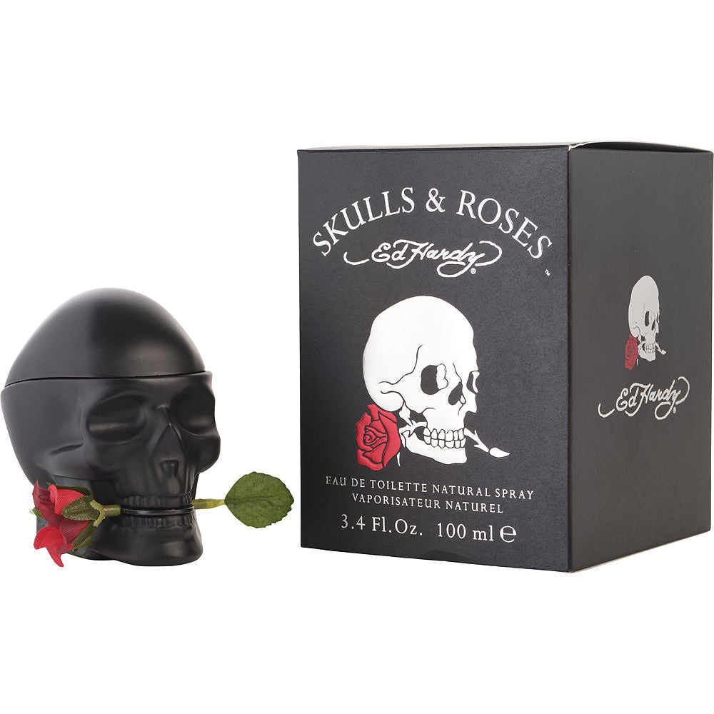 Ed Hardy Skulls and Roses, Eau De Toilette Spray for Men