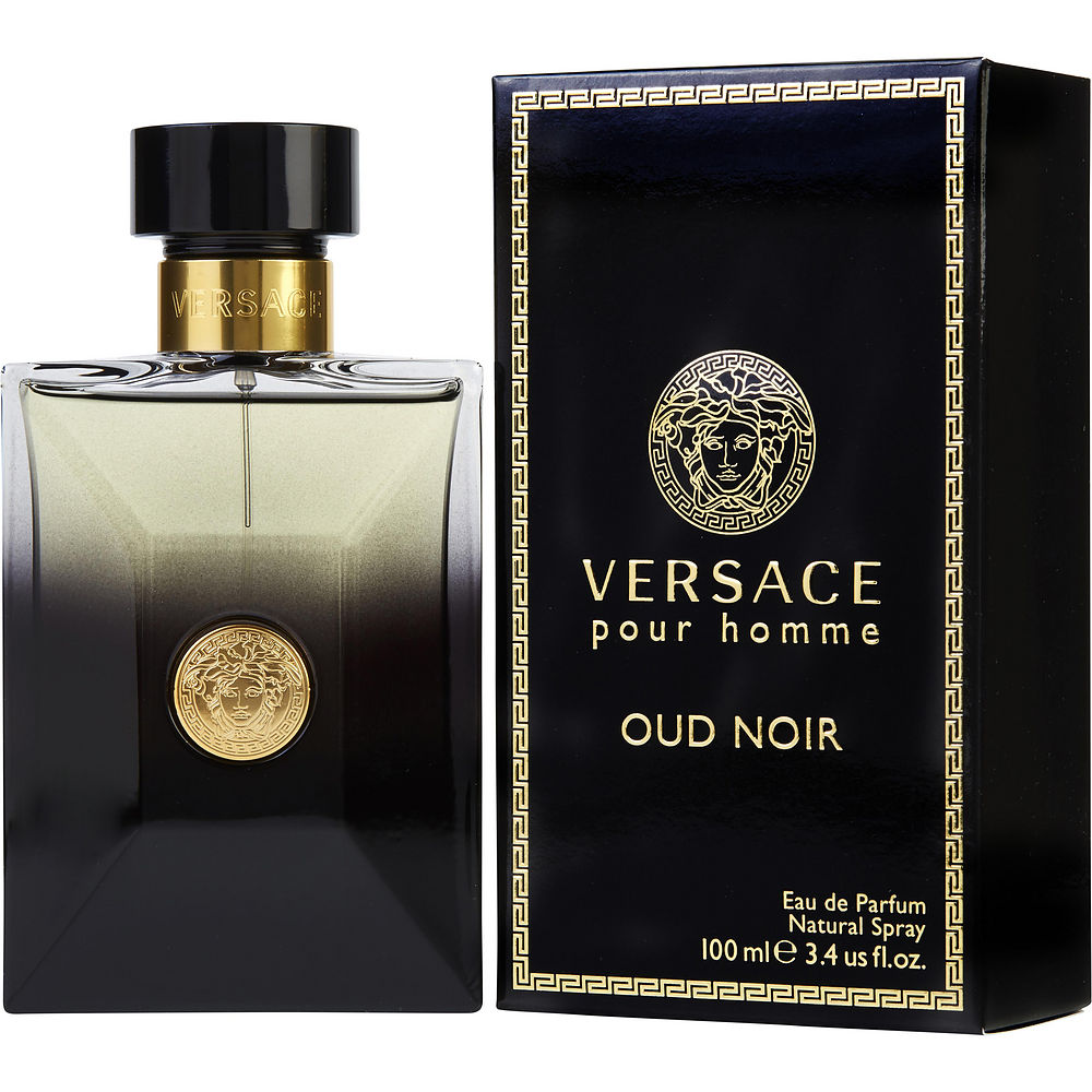 Versace Pour Homme Oud Noir, Eau De Parfum Spray for Men