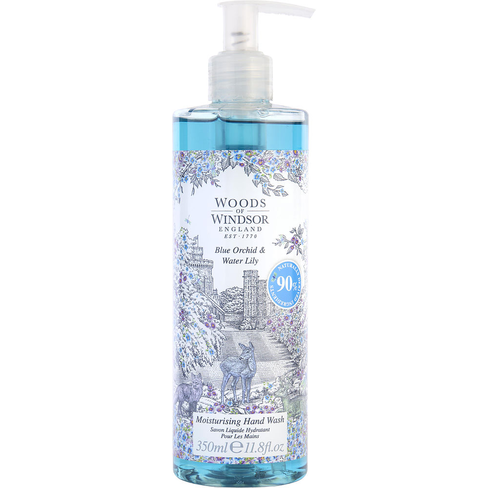 Woods Of Windsor Blue Orchid & Water Lily, Moisturising Hand Wash for Women