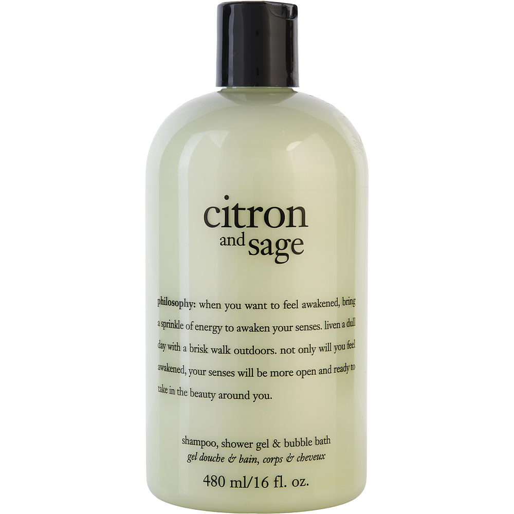 Citron and Sage, Shampoo, Shower Gel & Bubble Bath for Women