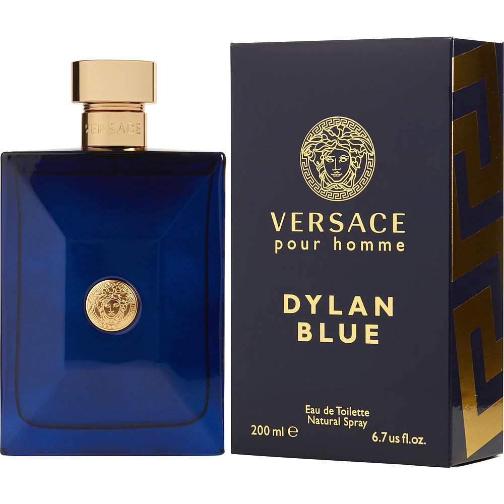 Versace Pour Homme Dylan Blue, Eau De Toilette Spray for Men