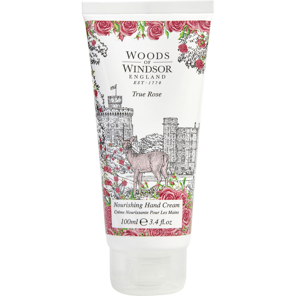 Woods Of Windsor True Rose, Nourishing Hand Cream for Women