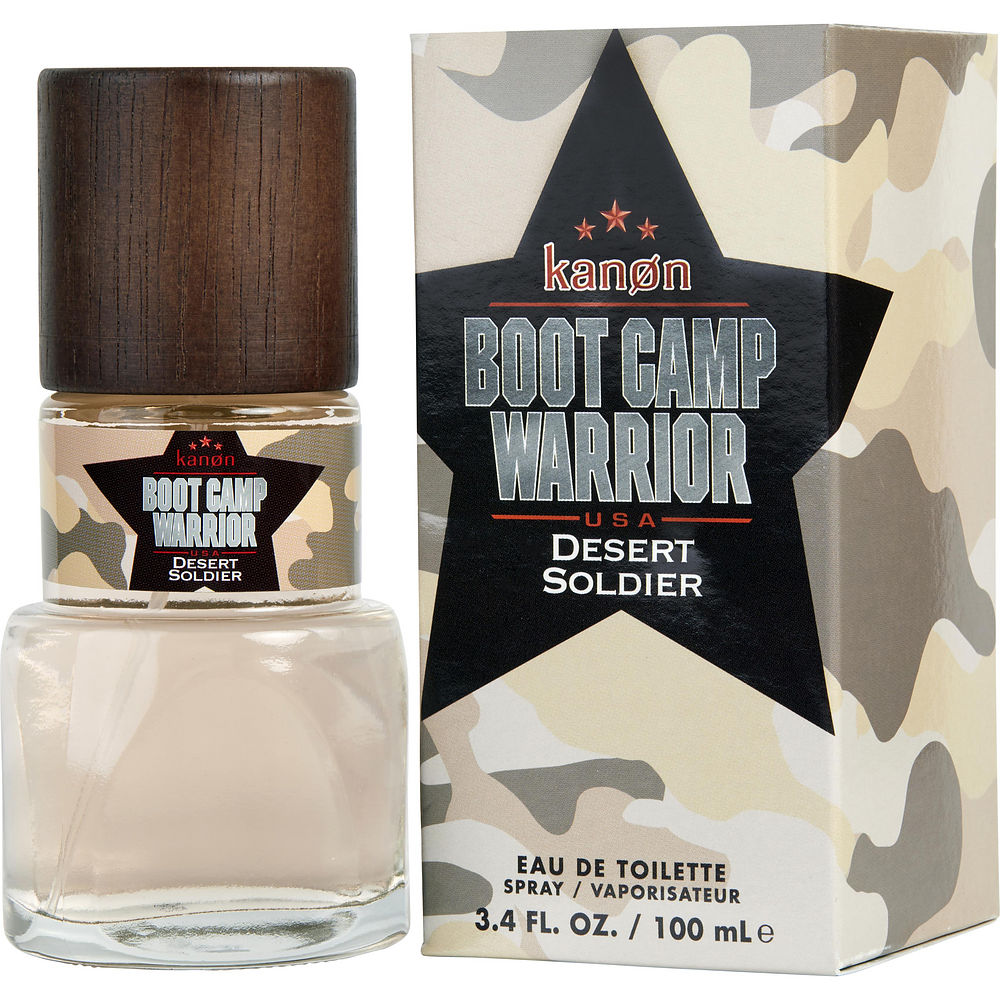 Kanon Boot Camp Warrior Desert Soldier, Eau De Toilette Spray for Men