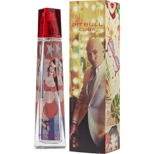 Pitbull Cuba Woman, Eau De Parfum Spray for Women