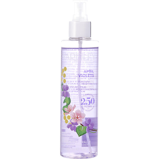 Yardley April Violets, Moisturising Body Mist for Women