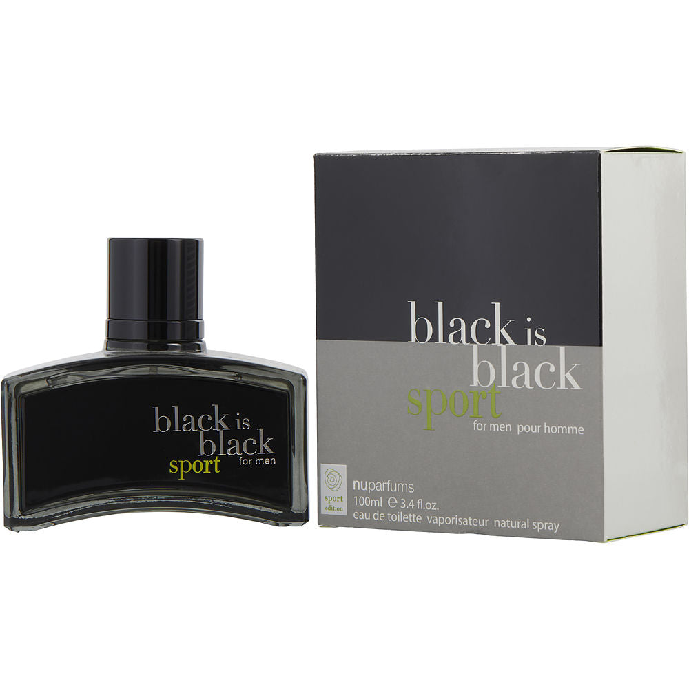 Black is Black Sport, Eau De Toilette Spray for Men