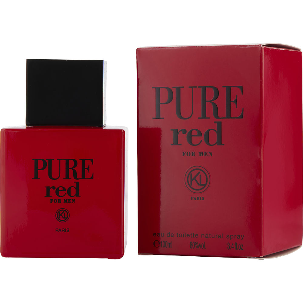 Pure Red, Eau De Toilette Spray for Men