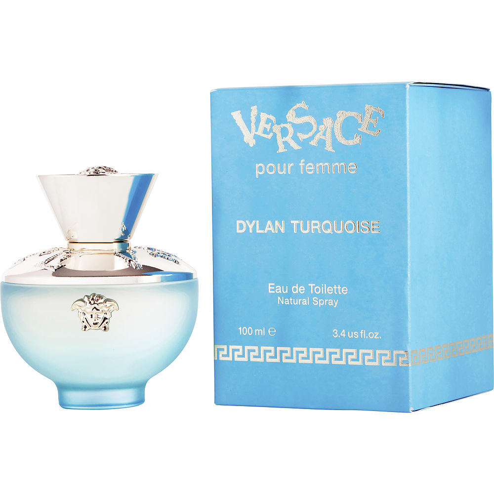 Versace Dylan Turquoise, Eau De Toilette Spray for Women