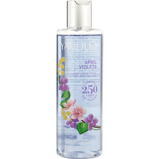 Yardley April Violets, Luxury Body Wash for Women