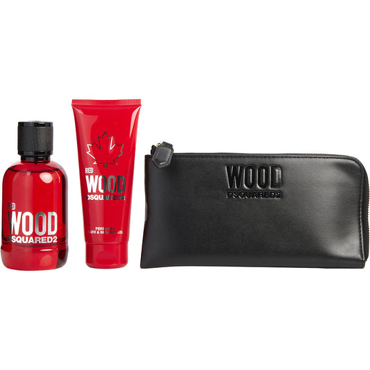 Red Wood, 3 Piece Gift Set for Women