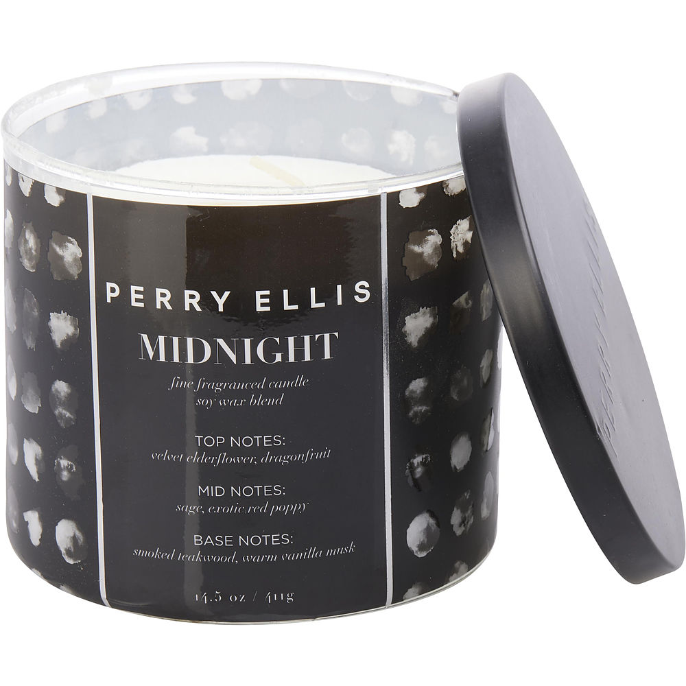 Perry Ellis 14.5 oz Soy Wax Blend 3 Wick Candle