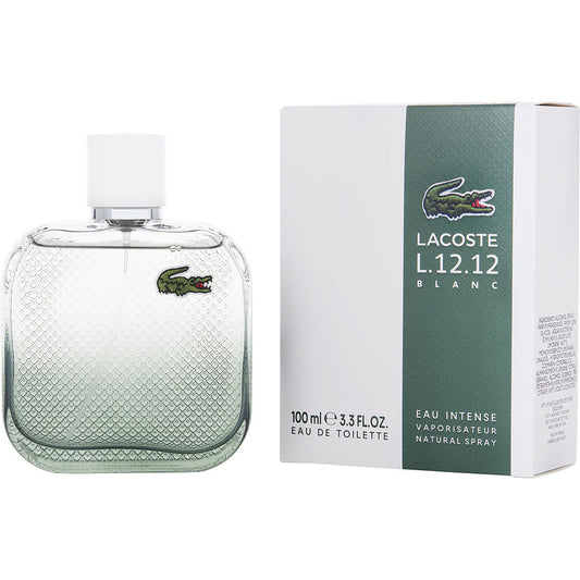 Lacoste L.12.12 Blanc Intense, Eau De Toilette Spray for Men