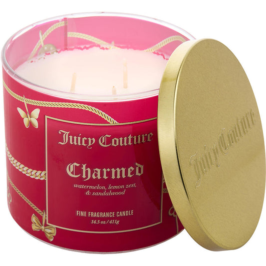 Juicy Couture 14.5 oz Soy Wax Blend 3 Wick Candle