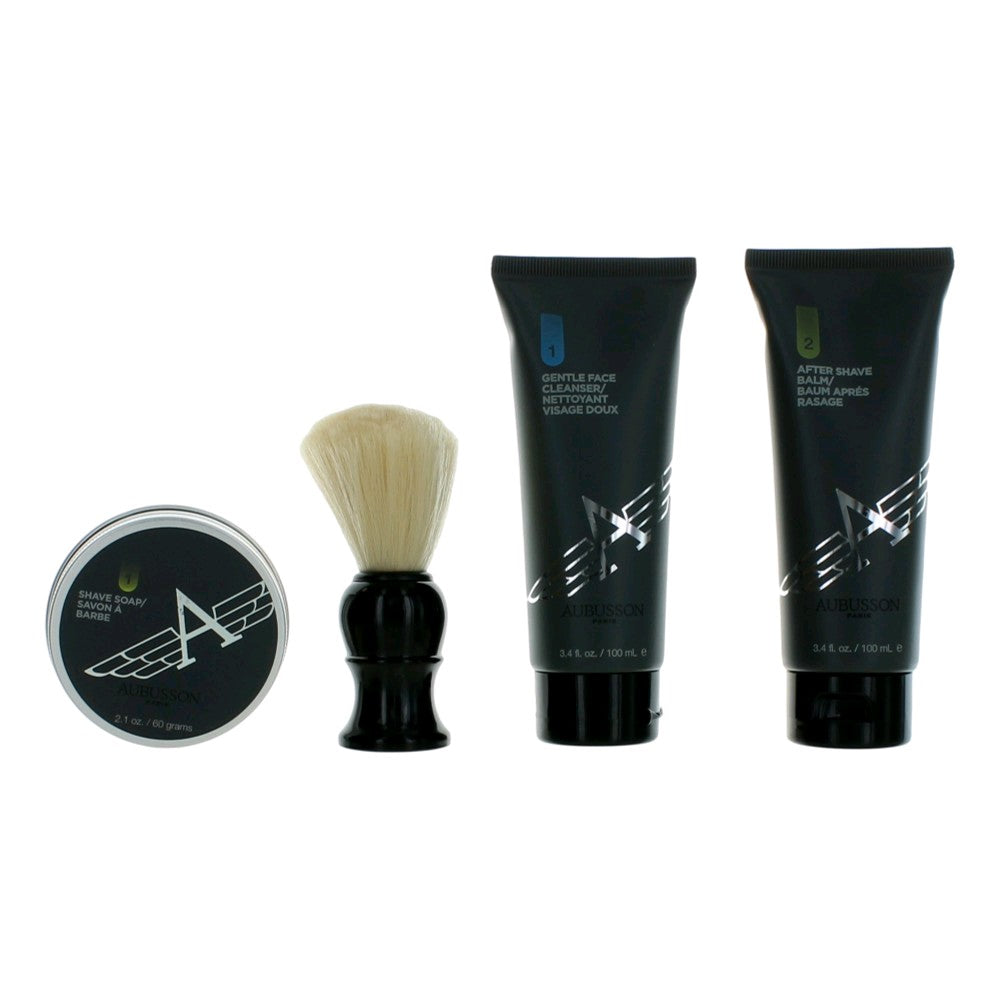 Cruiser, 4 Piece Grooming Advanced Shave Set for Men