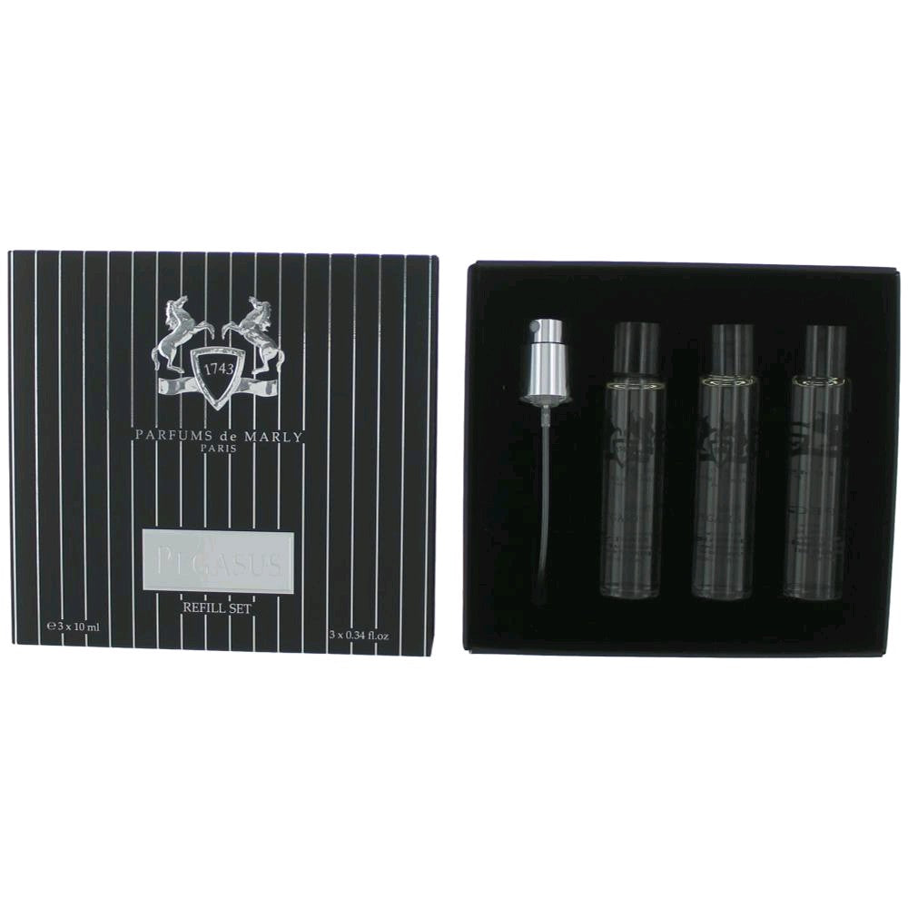 Parfums de Marly Pegasus, 3 Piece Refill Set for Men