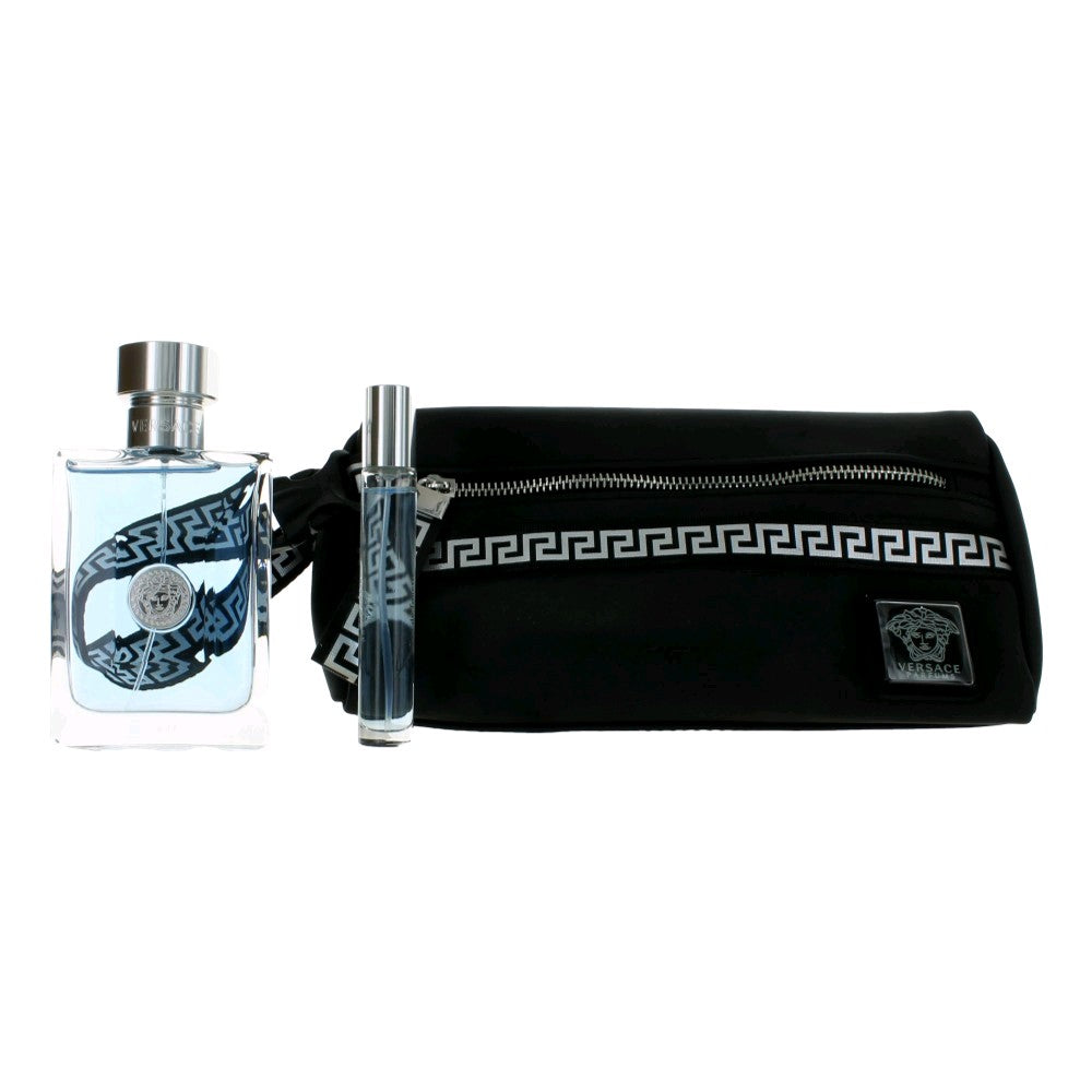 Versace Pour Homme, 3 Piece Gift Set for Men