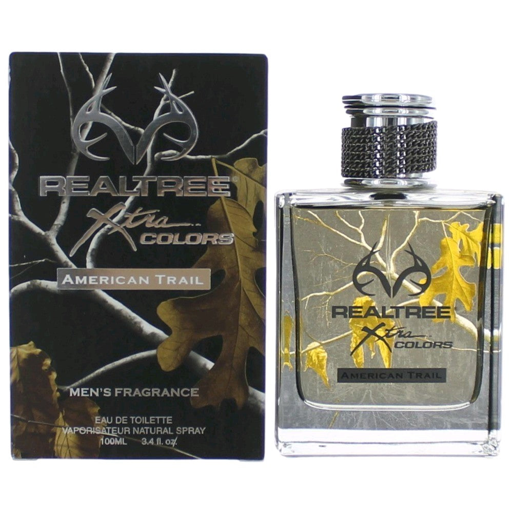 Realtree Xtra Colors American Trail, Eau De Toilette Spray for Men