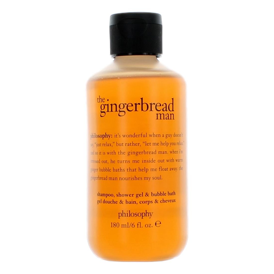 The Gingerbead Man, Shampoo, Shower Gel & Bubble Bath for Unisex