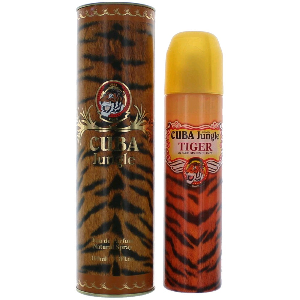 Cuba Jungle Tiger, Eau De Parfum Spray for Women