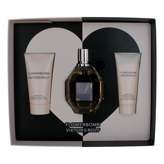 Flowerbomb, 3 Piece GIft Set for Women