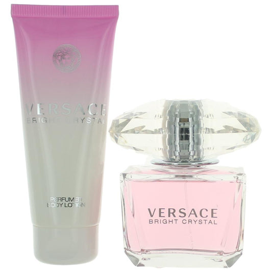 Versace Bright Crystal, 2 Piece Gift Set for Women