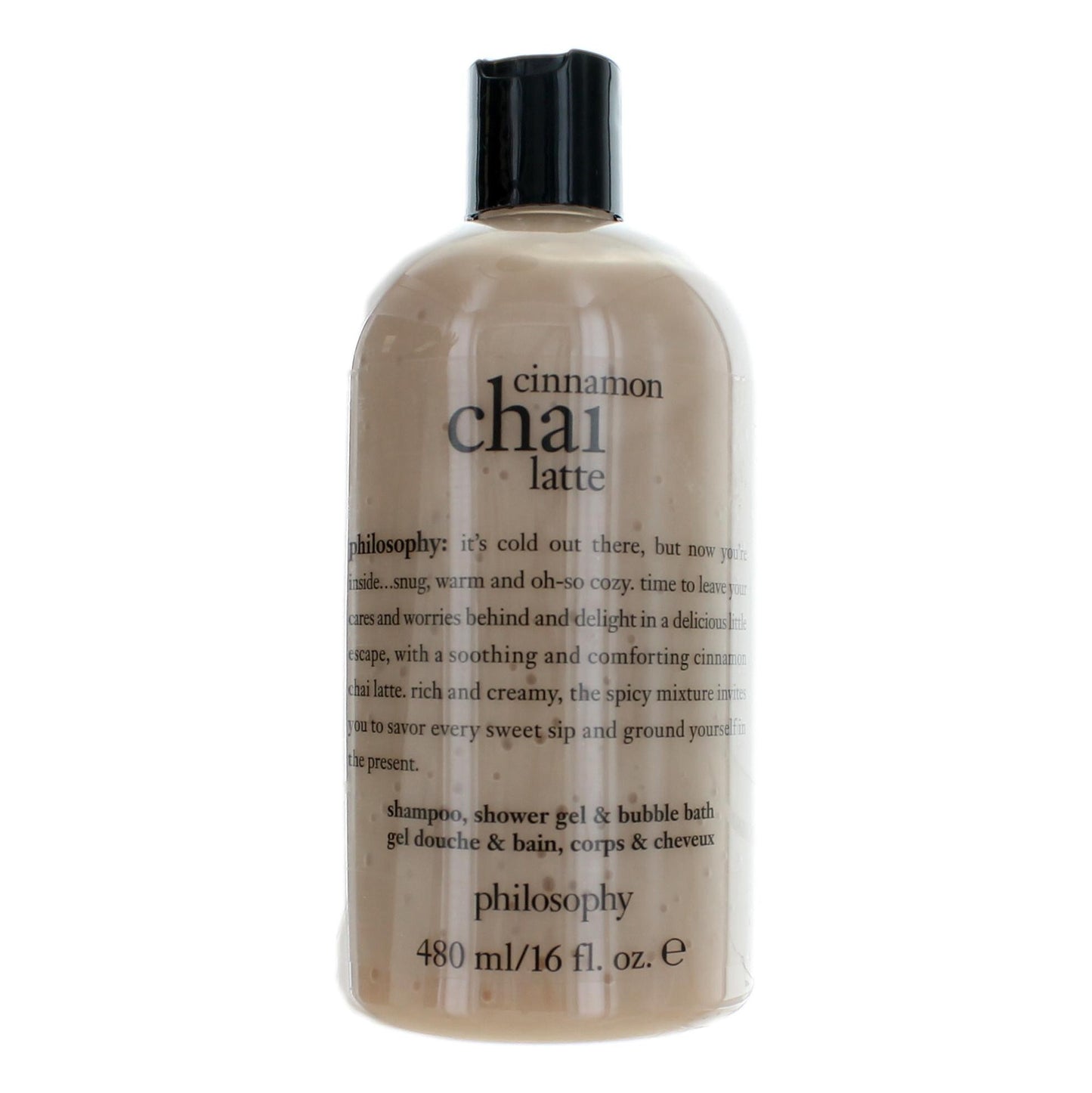 Cinnamon Chai Latte, Shampoo, Shower Gel, and Bubble Bath for Women