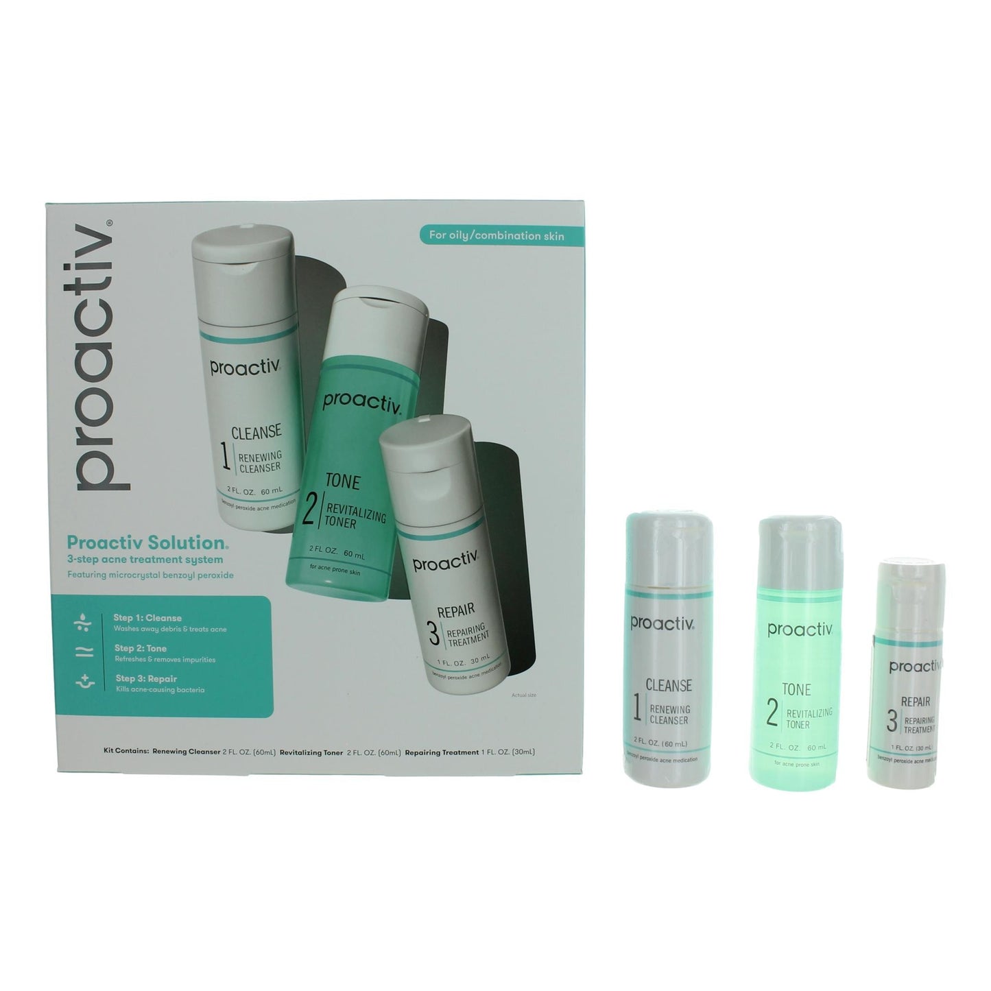 Proactiv Solution, 3 Step Acne Treatment System