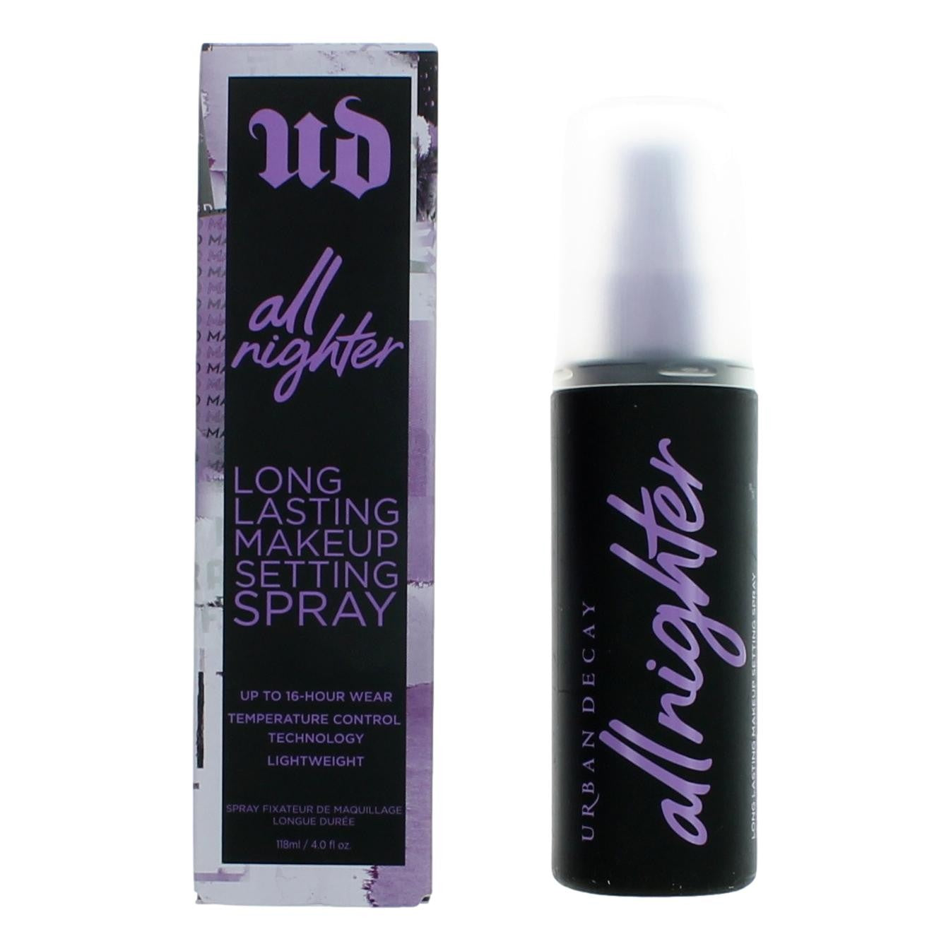 Urban Decay All Nighter, Setting Spray New